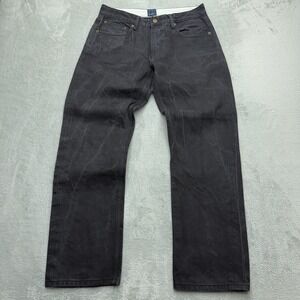Goodale The Goodale Straight Jeans Mens 32 Straight Black Selvedge Denim